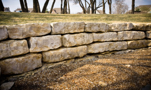 Retaining walls are exquisite and functional at the same time