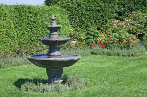 It's important to consider upkeep when planning your tranquil landscaping