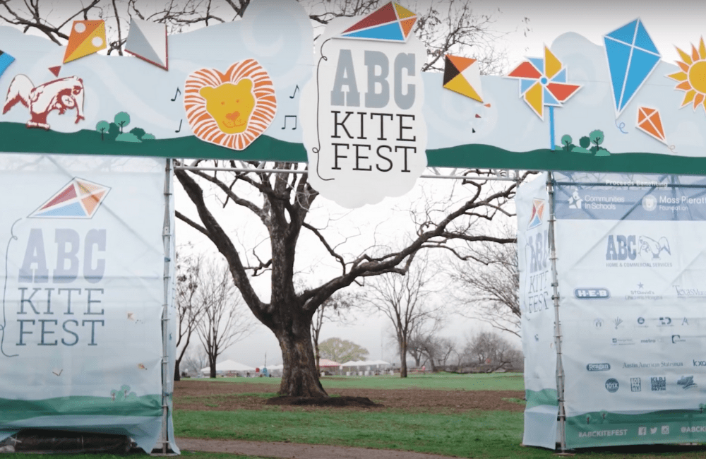 ABC team members attending the annual Austin Kite Fest