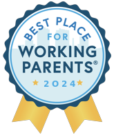 Best Place For Working Parents badge 2024