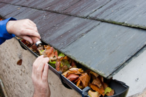 clogged gutters will overflow during heavy rainfall and freeze in the winter ABC San Antonio