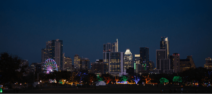 Trail of Lights in Austin