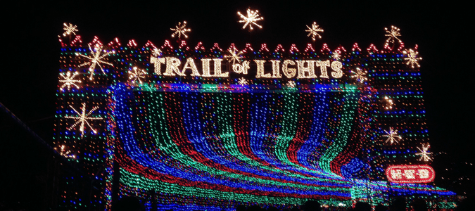 the Austin trail of lights