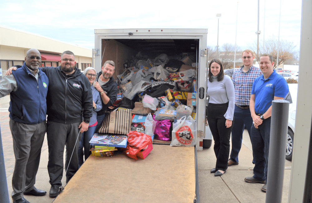 ABC team members participating in the Christian Community Action Toy Drive