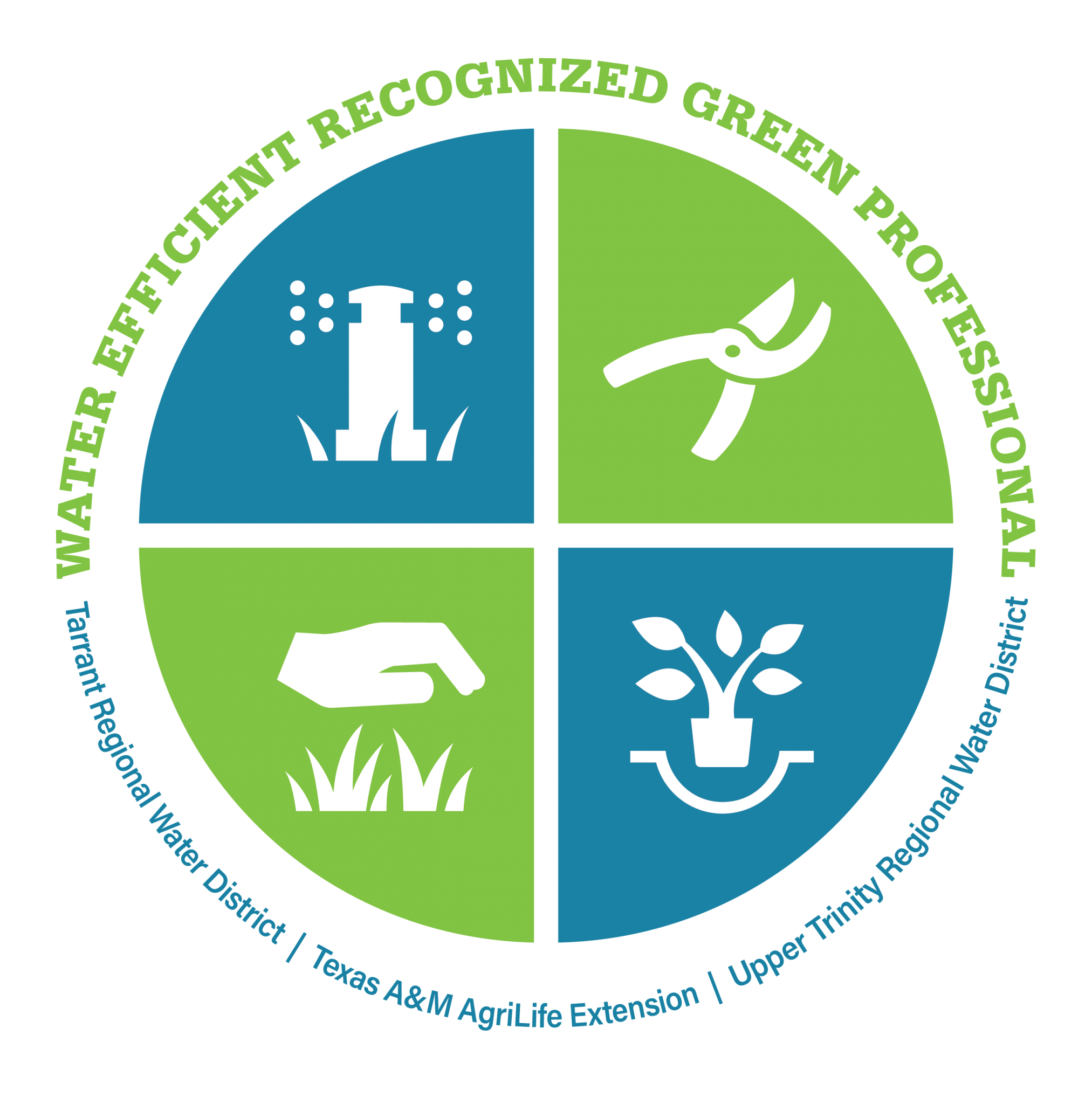 Logo forWater Efficient Recognized Green Pros