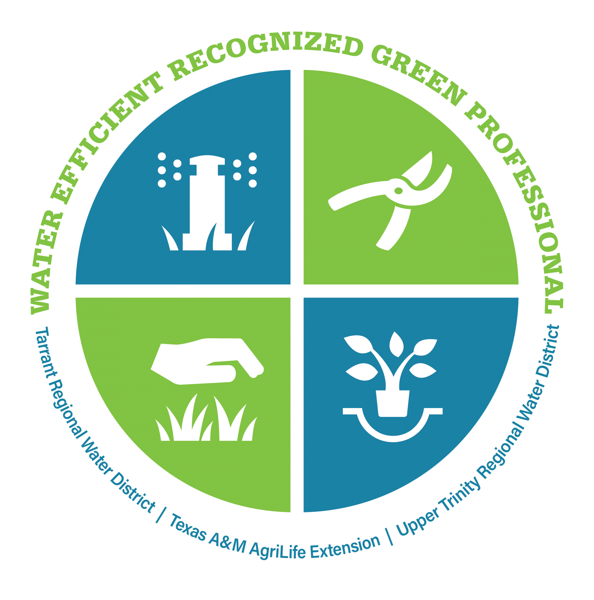 Logo forWater Efficient Recognized Green Pros