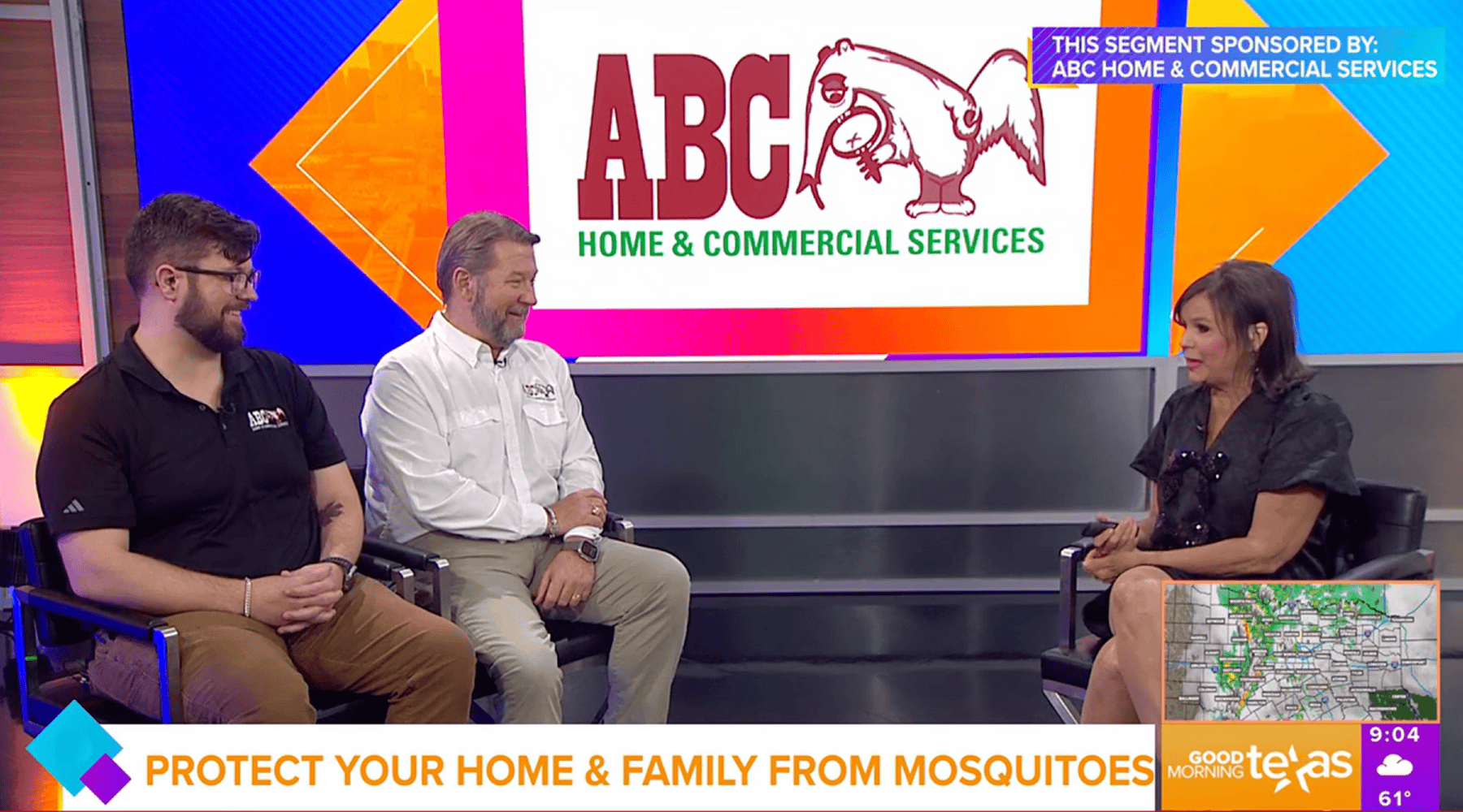 Russell and Dennis Jenkins are being interviewed on Good Morning Texas