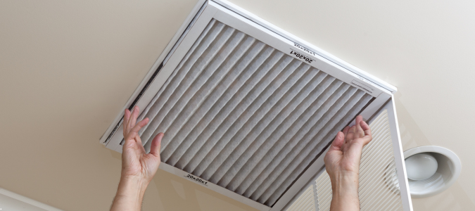 changing an air filter