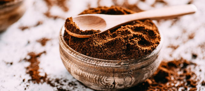 coffee grounds