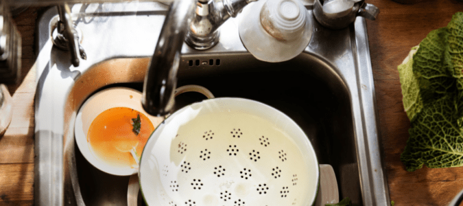 a sink