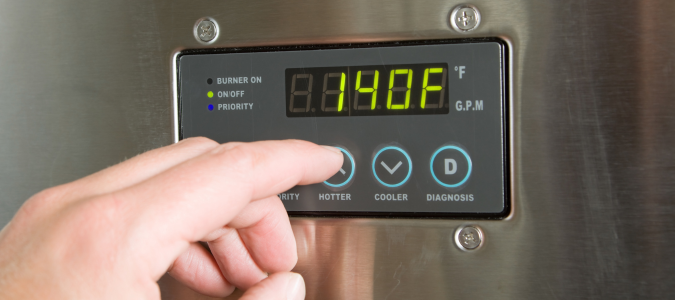 a tankless water heater