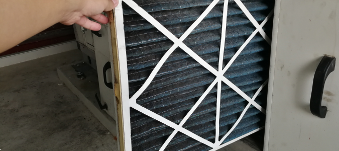 an air filter