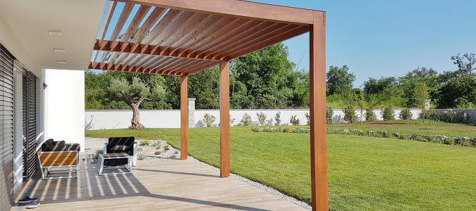 a pergola