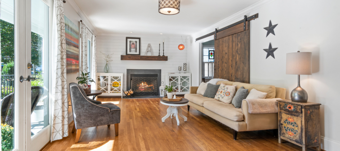 a living room