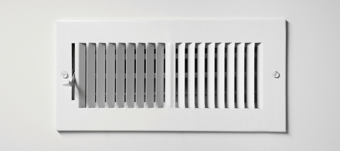 an air vent in a home