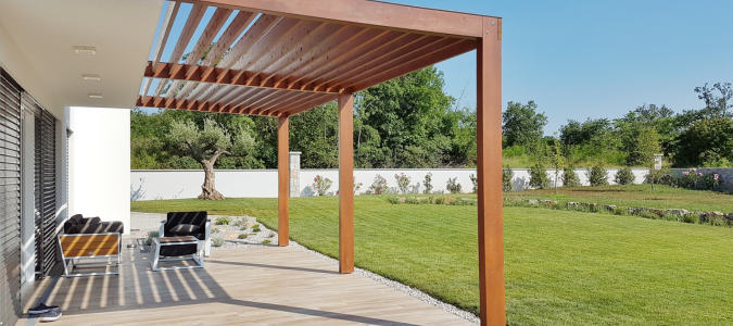 a pergola