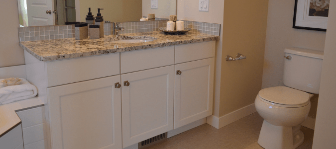 a bathroom