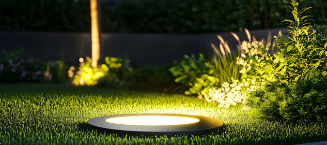 an outdoor light