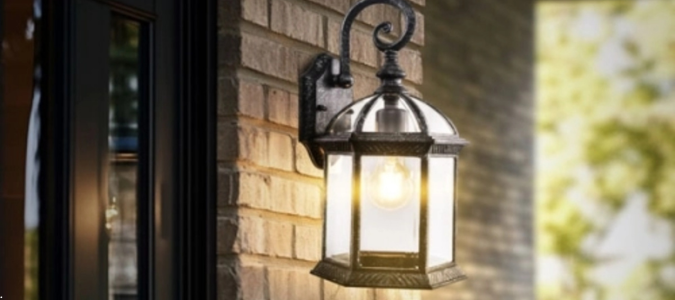 a porch light