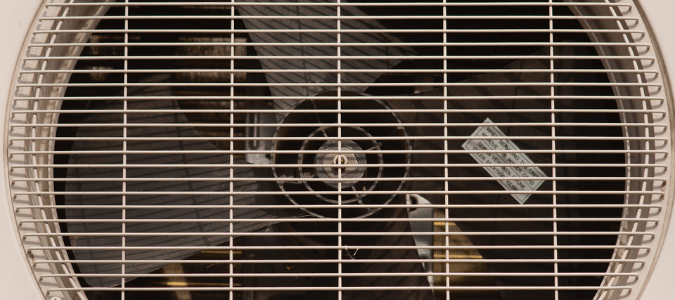 an AC condenser fan that isn't working