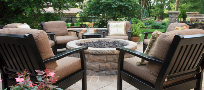 a fire pit