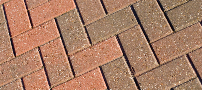 a herringbone pattern