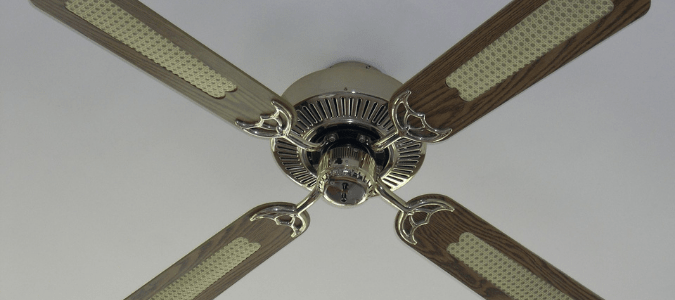 a ceiling fan that stopped working