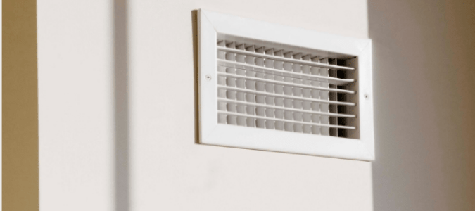 an air vent that is blowing out musty air because there is mold in the furnace