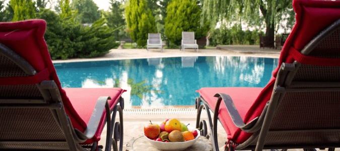 a pool that has recently been resurfaced