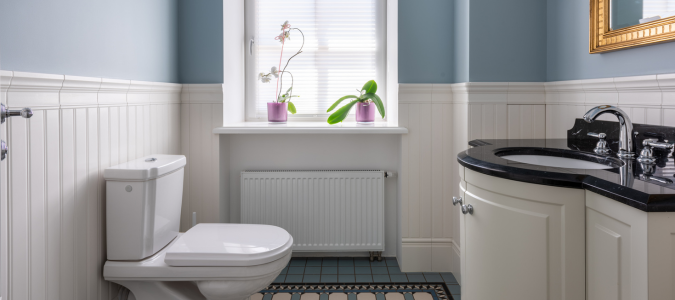 a bathroom