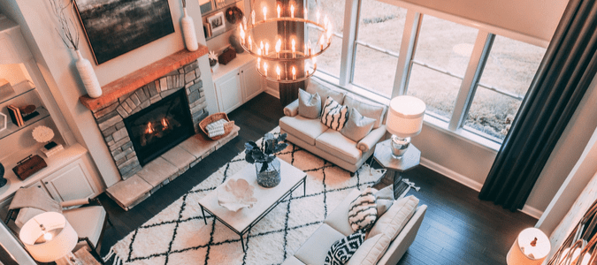 A home that has benefitted from proper attic insulation