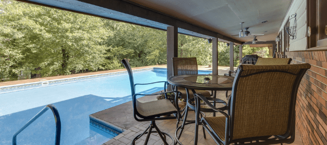 a mosquito-free backyard