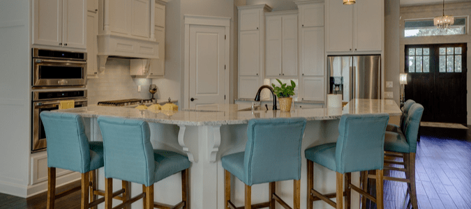 a tidy kitchen