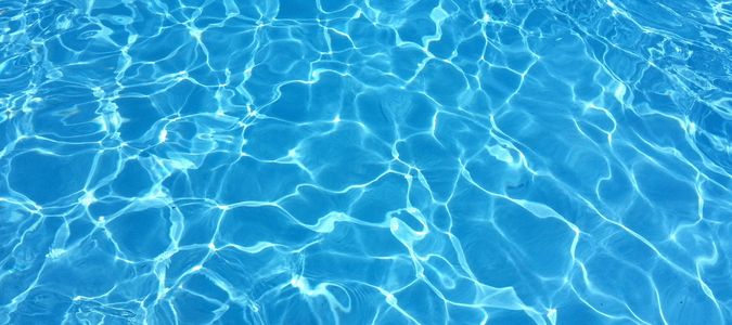 turquoise blue pool water