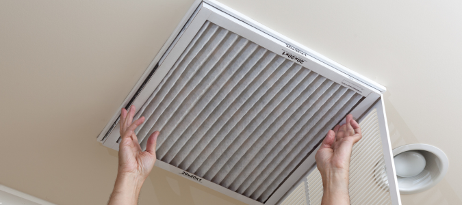 an air filter