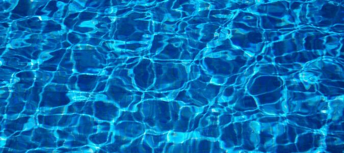 water in a pool