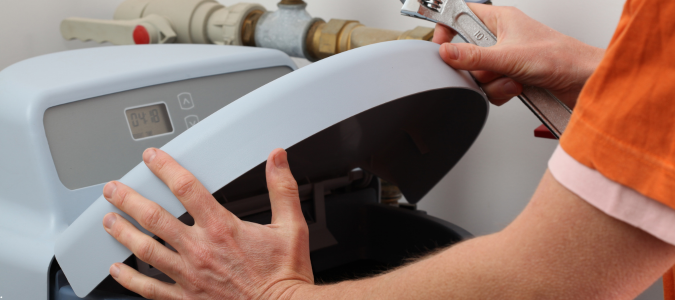 a water softener