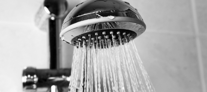 a shower head
