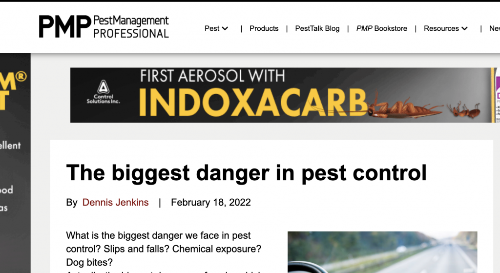 a screenshot of a blog post