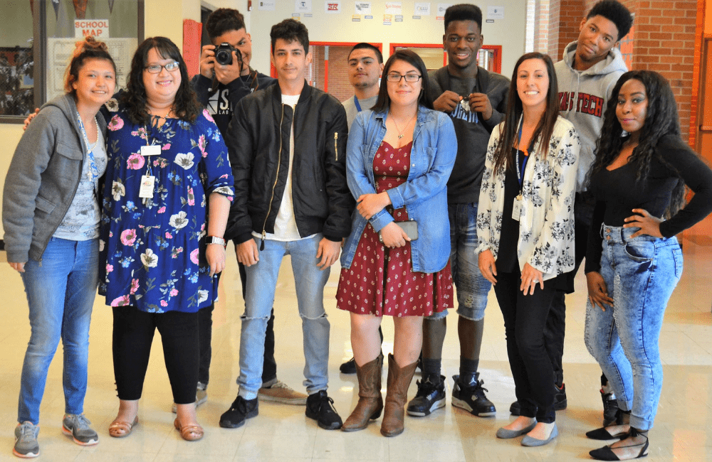 students who are involved in the Communities in Schools of Central Texas program