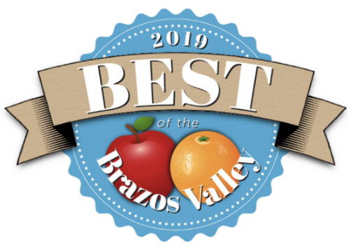 logo for the best of Brazos County Award