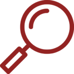 Pest control property inspection icon.